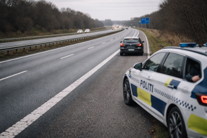 Bødetakster i Danmark 2026: Fart, mobil, sele, rødt lys og vanvidskørsel