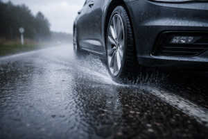 Derfor er dæk bilens vigtigste sikkerhed: greb, bremsning og aquaplaning