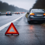 Hvis du går i stå på motorvejen: sikkerhed, regler og trin-for-trin